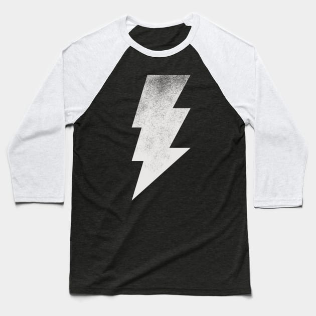 Lightning Bolt Baseball T-Shirt by Doc Multiverse Designs